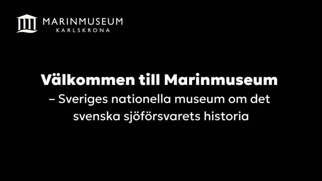 Teckenspråksfilm Välkommen till Marinmuseum