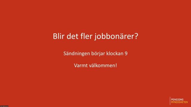 Blir det fler jobbonärer?
