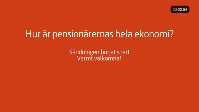Hur ser äldres ekonomi ut om allt inkluderas och inte enbart pensionsinkomsterna?